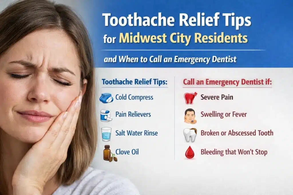 Toothache relief tips for Midwest City